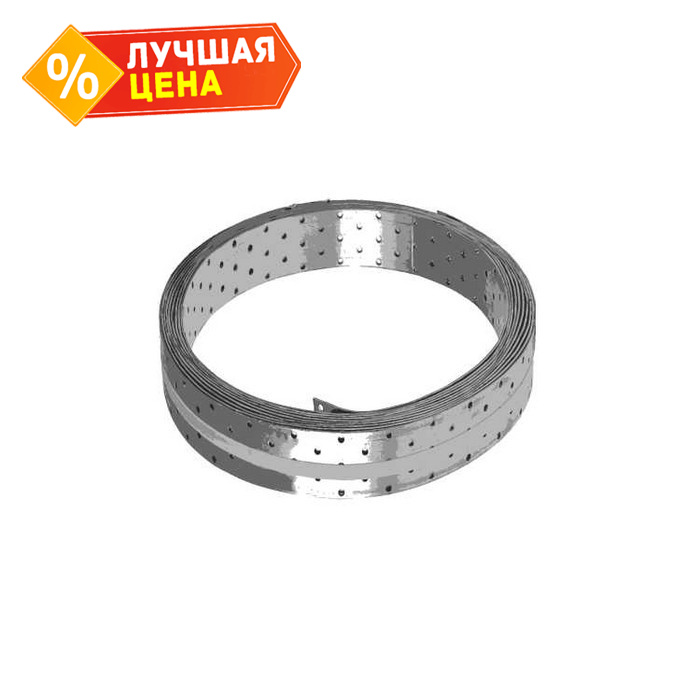 Лента монтажная перфорированная Волна 12мм*0,75мм 25м, 10шт.