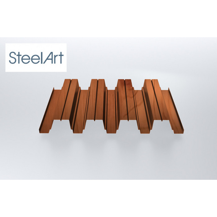 Профнастил SteelX Н75 SteelArt  0,4  Камень