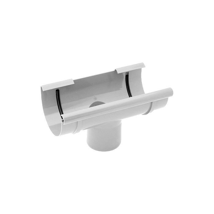 Воронка для слива, пвх, d-125/90 мм, белый, BRYZA