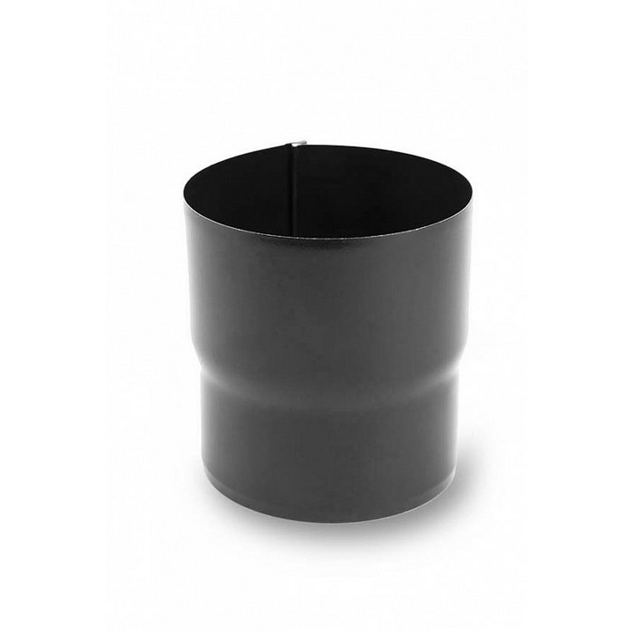 Муфта трубы 90мм STAL, 152(130)/90 мм, цвет Графит, Galeco