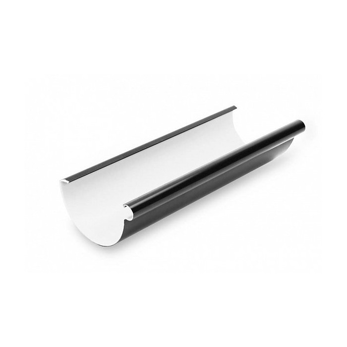 Желоб водосточный (4 м.) ПВХ, 152(130)/100 мм, цвет Графит, Galeco