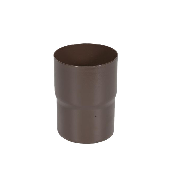 Соединитель трубы, сталь, d-100 мм, коричневый, Aquasystem