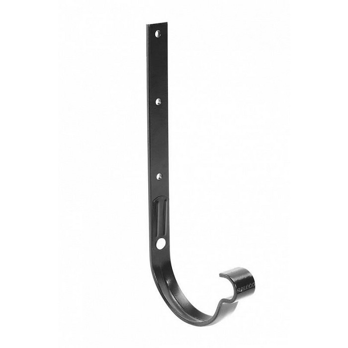 Метал. кронштейн длиный усиленный STAL, 152(130)/90 мм, цвет Графит, Galeco