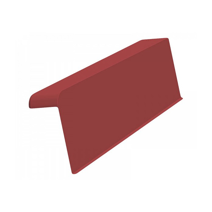 Боковая правая облегченная черепица для ЦПЧ, Красная, алюминий, ФЭЗ