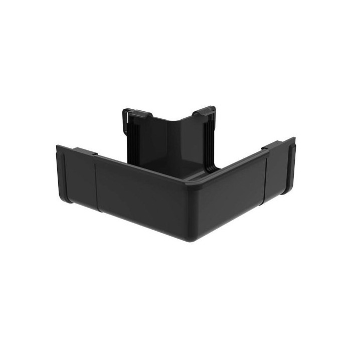 Внешний угол 90° для желоба 135 мм ПВХ2, 135/80 мм, цвет Графит, Galeco